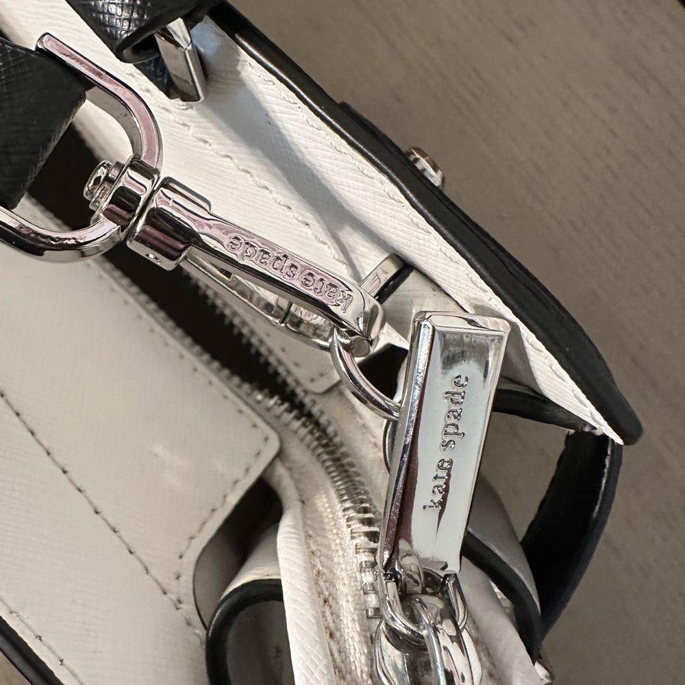 Kate Spade New York Staci Medium Satchel in nimbus grey multi colorblock - Picture 5 of 15